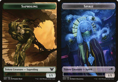 Saproling (010) // Spirit (002) Double-Sided Token