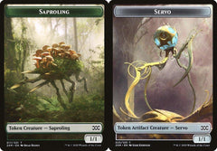 Saproling (017) // Servo (025) Double-Sided Token - Foil