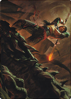 Sarkhan's Resolve (18/54) Art Card