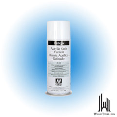 Vallejo Acrylic Spray Satin Varnish - 400ml
