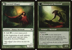 Scorned Villager // Moonscarred Werewolf