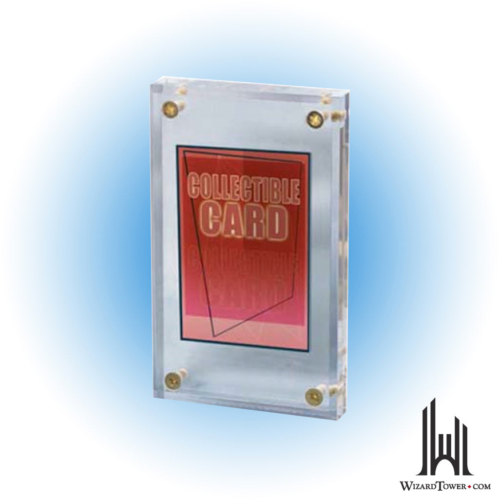 Screwdown Holder - Lucite Recessed Clear 1/2"