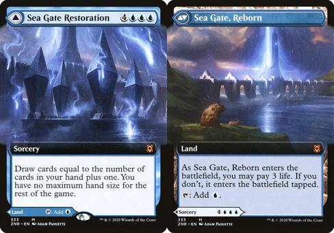 Sea Gate Restoration // Sea Gate, Reborn (333) (Extended Art) - Foil