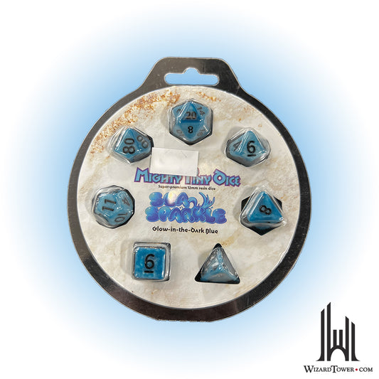 Dice Set - Sea Sparkle Tiny 7ct