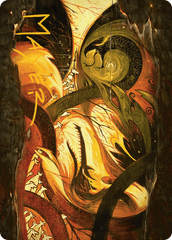 Season of Loss (17/54) Art Card (ABLB) - Gold-Stamped Signature
