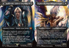 Sephiroth, Fabled SOLDIER // Sephiroth, One-Winged Angel (0317) (Borderless)