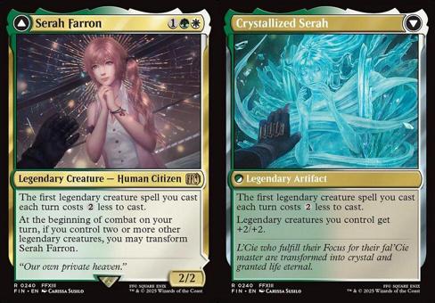 Serah Farron // Crystallized Serah - Foil
