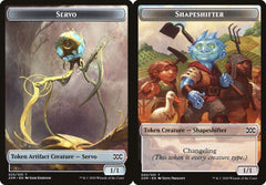 Servo (025) // Shapeshifter (002) Double-Sided Token - Foil