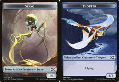 Servo (025) // Thopter (008) Double-Sided Token - Foil