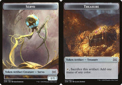 Servo (025) // Treasure (027) Double-Sided Token - Foil