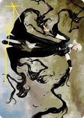 Shadewing Laureate (40/81) Art Card (ASTX) - Gold-Stamped Signature