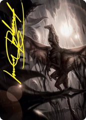 Shadrix Silverquill (59/81) Art Card (ASTX) - Gold-Stamped Signature