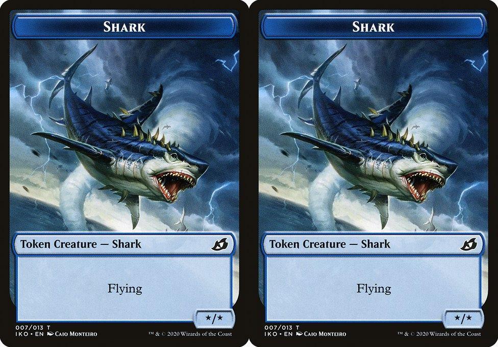 Shark (007) // Shark (007) Double-Sided Token