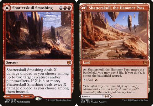 Shatterskull Smashing // Shatterskull, the Hammer Pass - Foil