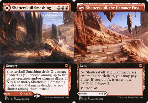 Shatterskull Smashing // Shatterskull, the Hammer Pass (354) (Extended Art) - Foil