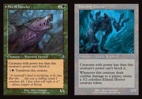 Shrill Howler // Howling Chorus (0469) (Retro Frame)