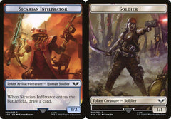 Sicarian Infiltrator (008) // Soldier (003) Double-Sided Token