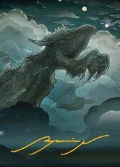 Sin, Spira's Punishment (36/53) Art Card (AFIN) - Gold-Stamped Signature
