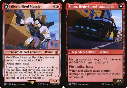 Slicer, Hired Muscle // Slicer, High-Speed Antagonist (006) - Foil