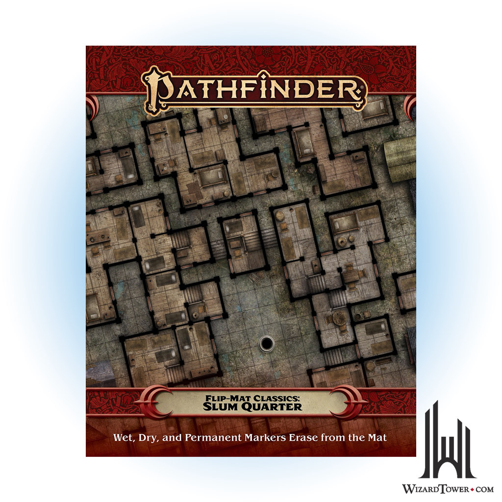 Pathfinder 2nd Edition Flip-Mat - Classics Slum Quarter