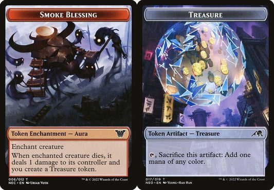 Smoke Blessing (006) // Treasure (017) Double-Sided Token