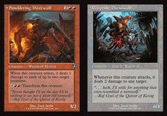 Smoldering Werewolf // Erupting Dreadwolf (0465) (Retro Frame)