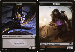 Snake (001) // Zombie (002) Double-Sided Token