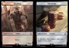 Soldier (0010) // Treasure (0018) Double-Sided Token - Foil