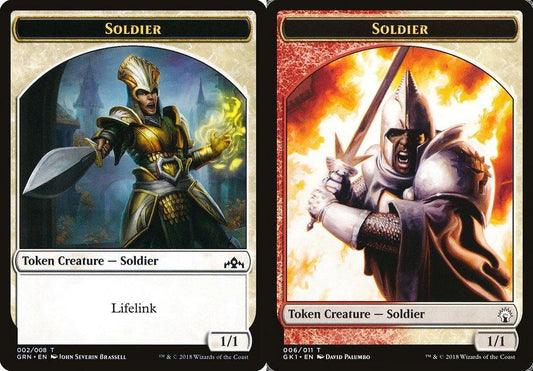Soldier (002) // Soldier (006) Double-Sided Token