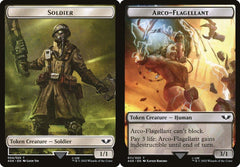 Soldier (004) // Arco-Flagellant (011) Double-Sided Token - Surge Foil