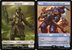 Soldier (004) // Vanguard Suppressor (010) Double-Sided Token