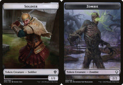 Soldier (004) // Zombie (009) Double-Sided Token - Foil
