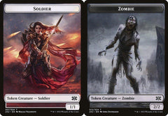 Soldier (007) // Zombie (022) Double-Sided Token - Foil