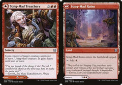 Song-Mad Treachery // Song-Mad Ruins - Foil