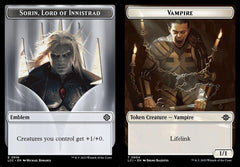 Sorin, Lord of Innistrad Emblem (0016) // Vampire (0004) Double-Sided Token