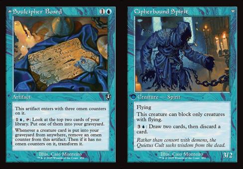 Soulcipher Board // Cipherbound Spirit (0459) (Retro Frame) - Foil