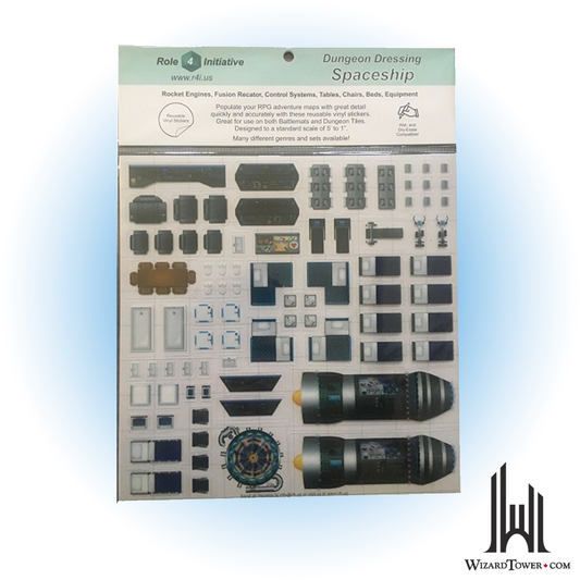 Dungeon Dressing - Dry Erase Spaceship Parts