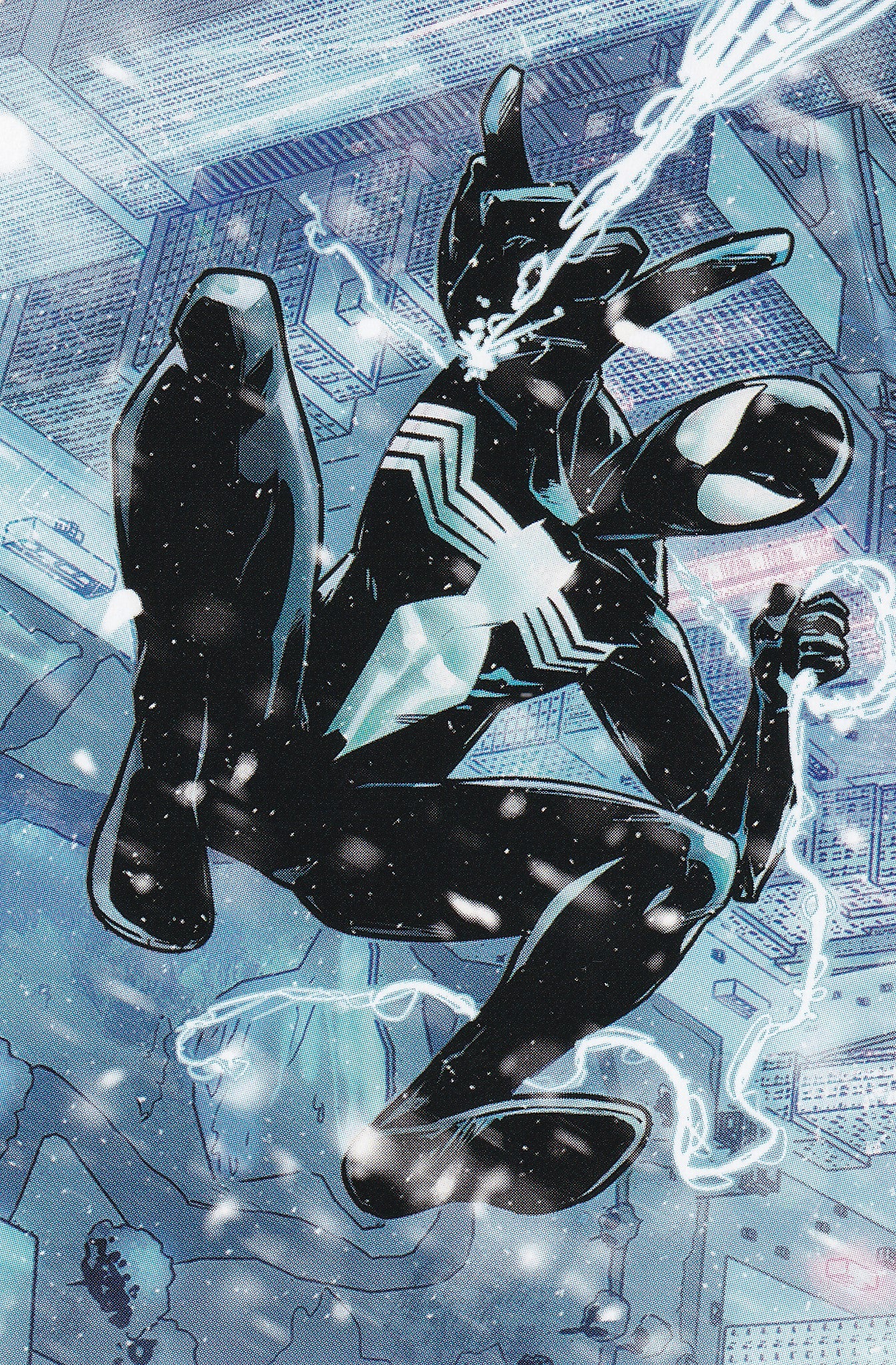 Spectacular Spider-Man (Black) (52/54) Art Card