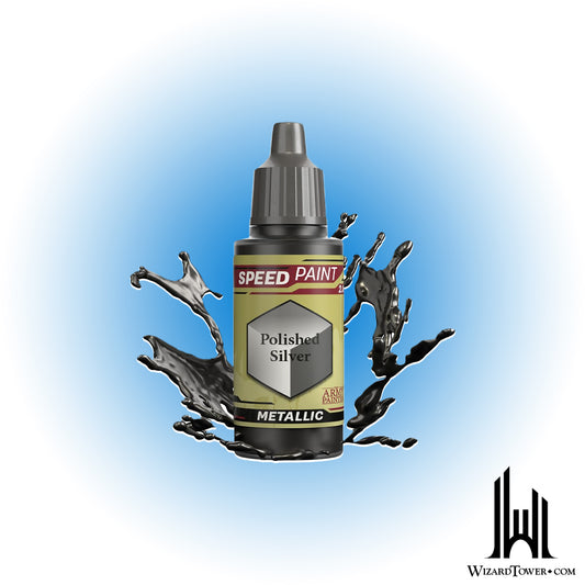 Army Painter Warpaints Speedpaint Polished Silver - 18ml