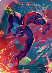 Spider-Man 2099 (30/54) Art Card (ASMP) - Gold-Stamped Signature