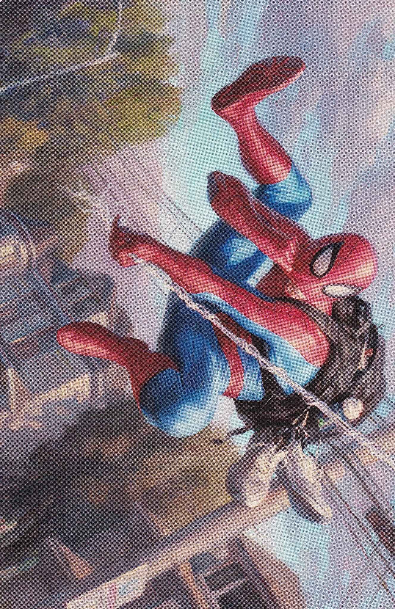 Spider-Man, Web-Slinger (04/54) Art Card