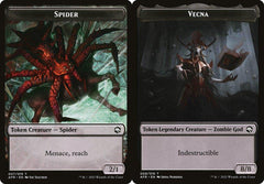 Spider (007) // Vecna (008) Double-Sided Token - Foil