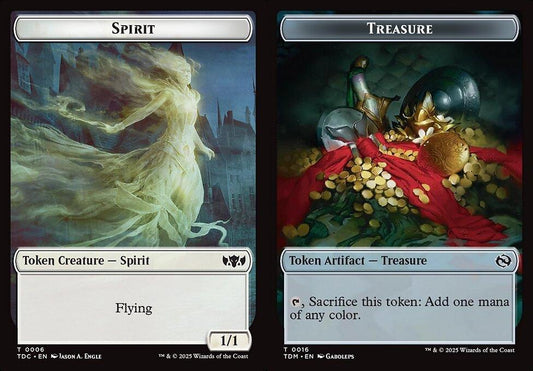 Spirit (0006) // Treasure (0016) Double-Sided Token