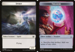 Spirit (0009) // Treasure (0020) Double-Sided Token