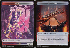 Spirit (0013) // Treasure (0021) Double-Sided Token - Foil