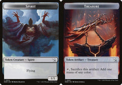 Spirit (0014) // Treasure (0021) Double-Sided Token - Foil