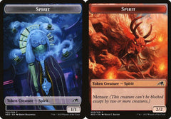 Spirit (002) // Spirit (009) Double-Sided Token - Foil