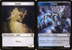 Spirit (002) // Zombie (015) Double-Sided Token - Foil