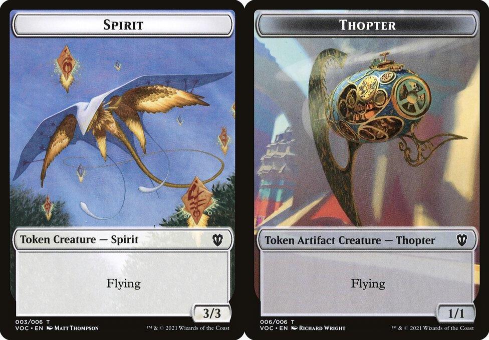Spirit (003) // Thopter (006) Double-Sided Token