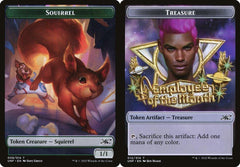 Squirrel (008) // Treasure (012) Double-Sided Token - Foil